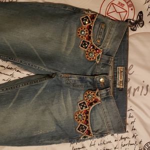 Petite Jean's by Allen B Jeand, beaded.